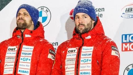 Sandro Michel (links mit Bob-Partner Michael Vogt) erhebt nach einem Unfall schwere Vorwürfe