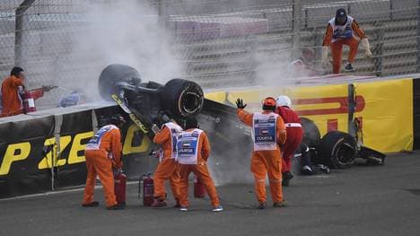 Nico Hülkenberg überschlug sich in der ersten Runde
