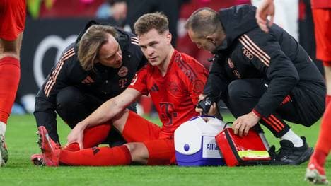 Joshua Kimmich musste gegen Frankfurt vom Feld