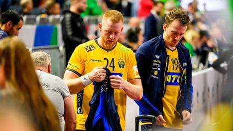 Jim Gottfridsson und Felix Claar (r.) waren bedient