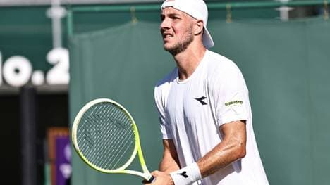 Jan-Lennard Struff in Wimbledon