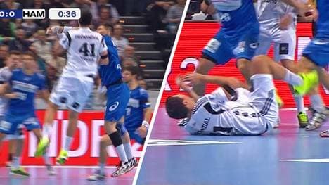 Piotr Grabarczyk sah nach einem Foul an Marko Vujin früh die Rote Karte