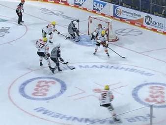 Adler Mannheim - Löwen Frankfurt: Tore und Highlights | PENNY DEL