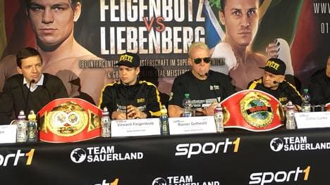 Vincent Feigenbutz stellt seinen neuen Trainer Zoltan Lunka vor