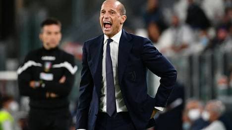 Trainer Allegri ist mit Juventus auf einen Abstiegsplatz gestürzt