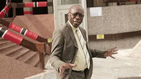 Jack Warner nach einem Gerichtstermin 2017