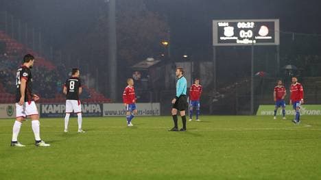Nach Anpfiff ruhte der Ball: Die Drittliga-Klubs protestieren gegen gescheiterte Reform