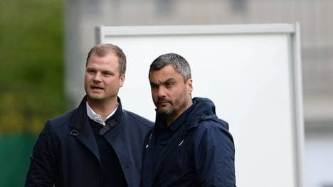 Fabian Wohlgemuth (l.) wird neuer sportlicher Leiter in Kiel