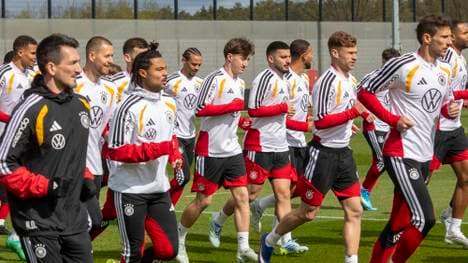 Das DFB-Training wird zukünftig in Teilen auch via Pay-TV zu sehen sein