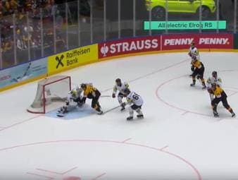 Die deutsche Eishockey-Nationalmannschaft hat sein Auftaktspiel bei der Eishockey-WM deutlich gewonnen.