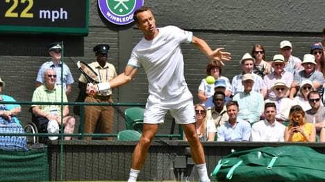 In Wimbledon steht für Philipp Kohlschreiber als bestes Ergebnis das Viertelfinale 2012