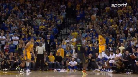 Draymond Green versenkte in der Verlängerung einen schwierigen Wurf