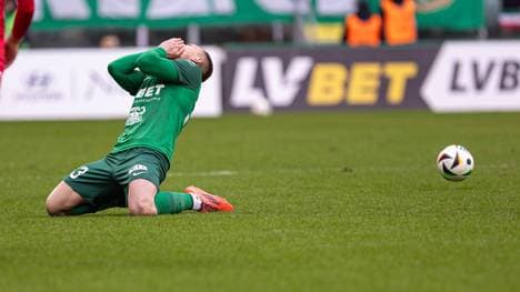 Slask Wroclaw droht in Polen der Abstieg