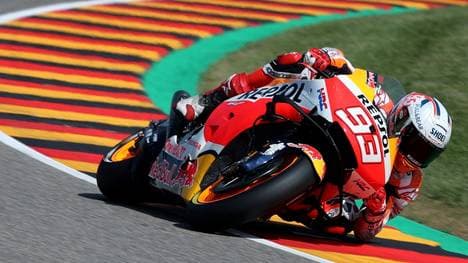Sachsenring: Marc Marquez startet nur von Rang fünf