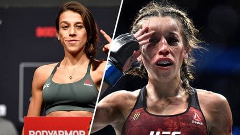 Joanna Jedrzejczyk zieht sich beim Kampf gegen Zhang Weili eine Riesen-Beule zu