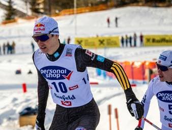 Geiger mit Ausrufezeichen vor Olympia