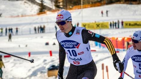 Harter Kampf in Seefeld: Vinzenz Geiger