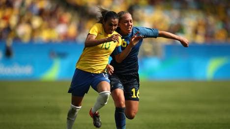 Brazil vs Sweden -  Semi Final: Women's Football - Olympics: Day 11