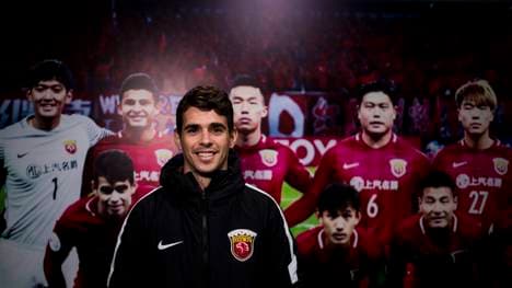 Oscar wechselte für 60 Millionen Euro vom FC Chelsea zu Shanghai SIPG