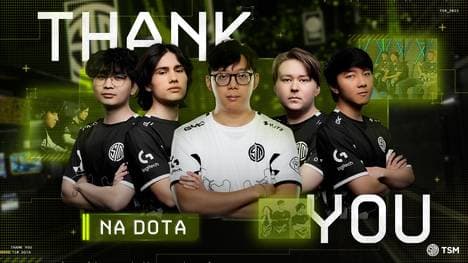 TSM hat sich mit sofortiger Wirkung vom eigenen Dota 2-Roster getrennt