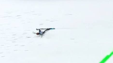 Thea Minyan Bjoerseth stürzte im zweiten Durchgang