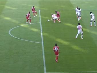 Traumeinstand für Ismael Saibari! Der Neuzugang legt bei seinem Debüt im Telekom Cup für Jamal Musiala auf.