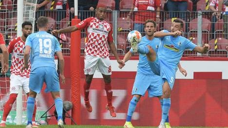 Der 1. FSV Mainz 05 und der SC Freiburg mussten sich mit einer Nullnummer zufrieden geben