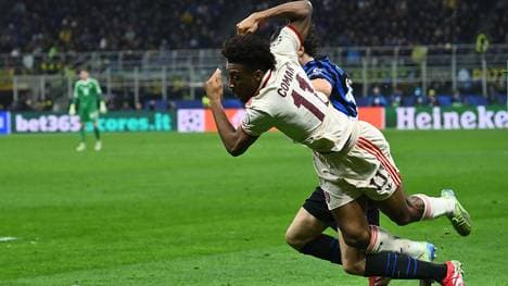 Können die Bayern (im Bild: Kingsley Coman) das CL-Aus im Heidenheim Bayern Tipp wegstecken? 