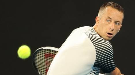 Philipp Kohlschreiber verliert beim ATP Turnier in Rotterdam gegen den Briten Daniel Evans 