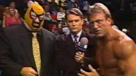 "The Assassin" Jody Hamilton (l.) mit Schützling Paul Orndorff