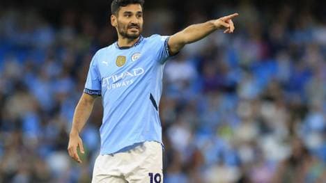 Ilkay Gündogan im Trikot von Manchester City