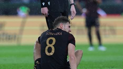 Goretzka gibt nach dem Spiel Entwarnung