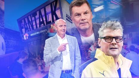 Der Fantalk findet am Mittwoch mit Mario Basler und Norbert Dickel statt