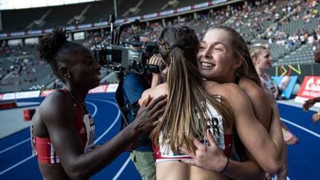 Die deutschen Sprinterinnen stehen im WM-Finale