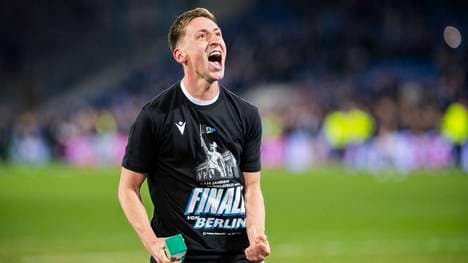 Marius Wörl steht mit Arminia Bielefeld im Pokalfinale