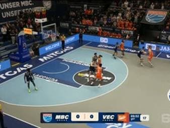 Spiel Highlights zu SYNTAINICS MBC - RASTA Vechta