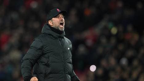 Jürgen Klopp feierte mit den Reds einen 6:0-Sieg gegen Leeds United