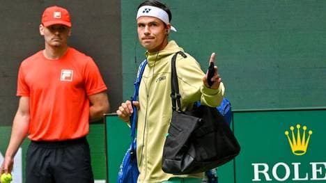 Stark in Halle: Daniel Altmaier
