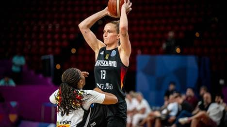 Tat sich schwer gegen Belgien: Leonie Fiebich