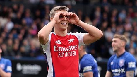 Behalten die Gunners (im Bild: Leandro Trossard) im Arsenal Crystal Palace Tipp zumindest den Vizemeister-Titel im Visier?