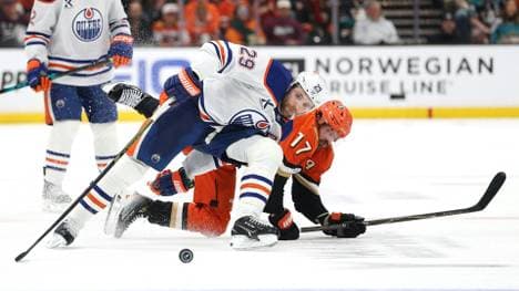 Leon Draisaitl gerät ins Schlingern