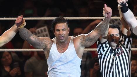 Tim Wiese gewann im November 2016 seinen ersten und einzigen WWE-Kampf