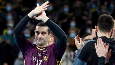 Kiril Lazarov (l.) beendet im Sommer seine aktive Karriere