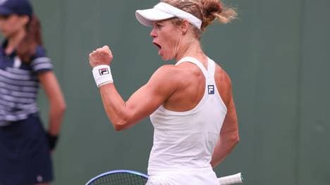 Laura Siegemund ballt die Faust