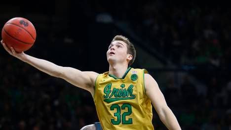 Steve Vasturia nahm mit Notre Dame am March Madness 2017 teil