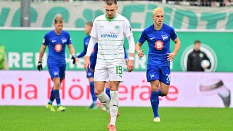 Fürth verliert gegen Hertha BSC