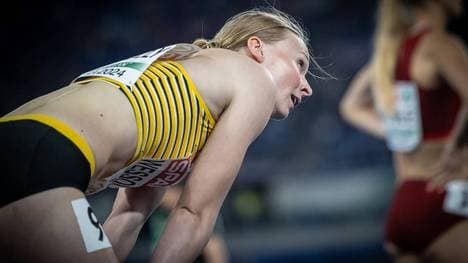 Jessica-Bianca Wessolly bei der Leichtathletik-EM in Rom