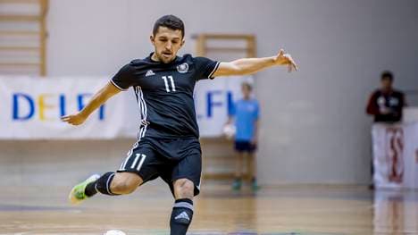 Nationalspieler Durim Elezi spielt für den VFL 05 Hohenstein-Ernstthal