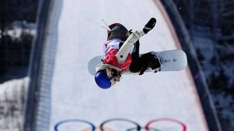 Anna Gasser zeigte in der Qualifikation den besten Sprung