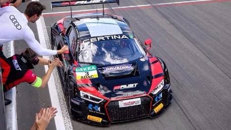 Auf dem Nürburgring feierte Aust den ersten Sieg im GT-Masters